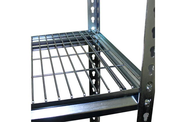 Shelving with Mesh Shelves - DMD Storage Group