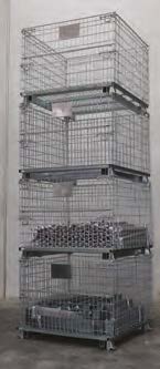 Stackable Mesh Cages - DMD Storage Group