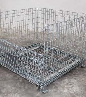 Foldable Mesh Cages - DMD Storage Group