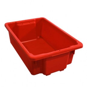 Stackable Nest Crate - Red - DMD Storage Group