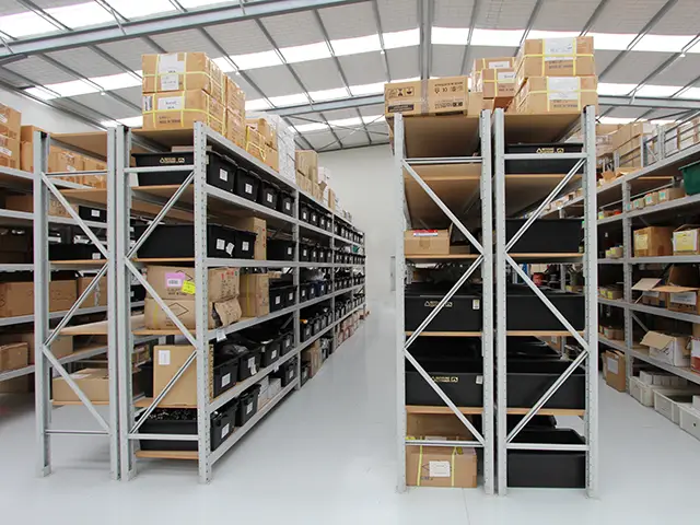 Longspan Shelving in an Office