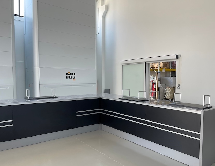 Modula Automated Machine in Client Premises